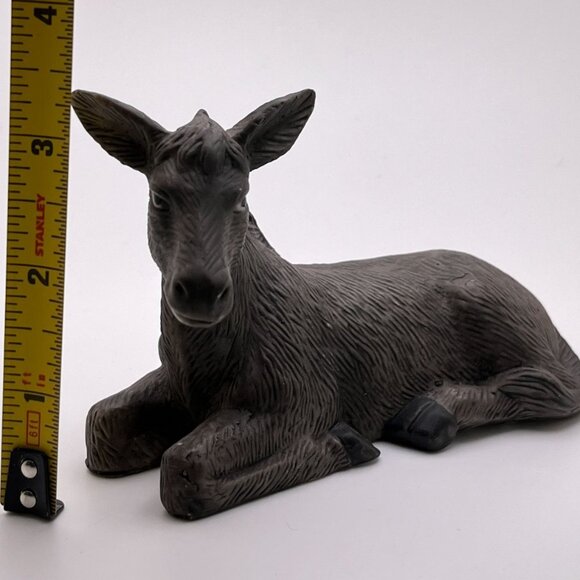 Kirkland Christmas Nativity Donkey Vintage Porcelain Replacement #75177 - Picture 3 of 7